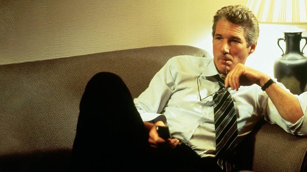 Richard Gere in "Schegge di paura", disponibile su Prime Video