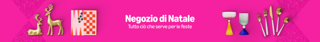 negozio di natale 2024 banner